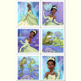 Princess and the Frog Stickers 4pk