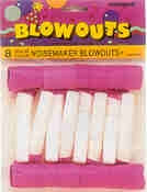 Pink Party Blow Outs-8ct