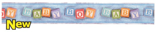 Baby Boy Block Foil Banner (1)