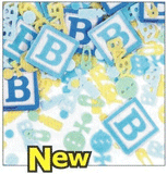 Baby Boy Block Confetti (1 pkg)