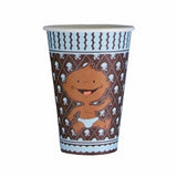 African American Modern Baby Boy Hot/Cold 12oz Cups - Dark Skin (8)