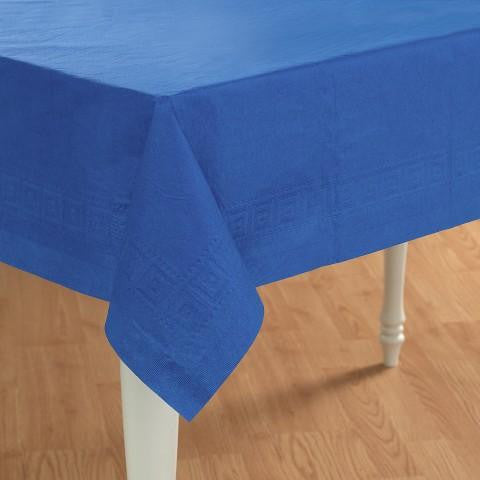 Tablecover Royal Blue Plastic-1ct