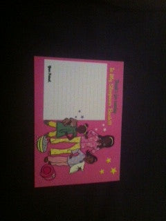 Slumber Party "Blank" Thank You Note Cards (1ea)