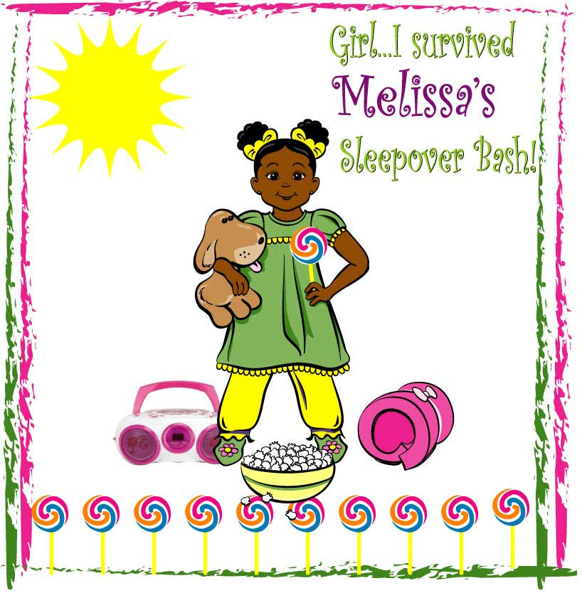 Slumber "Summer Girl" Customize Tee Shirt