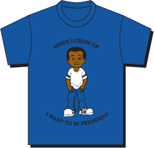 African American Trey-When I grow up Shirt-1ct