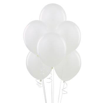 Balloons Latex-White-12ct