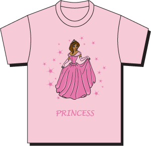 Amira Princess Tee Shirt-1ct
