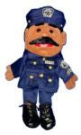 African American Police Puppet
