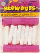 Pink Party Blow Outs-8ct