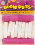 Pink Party Blow Outs-8ct