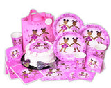African American Ballerina Penny & Pepper Party Ultimate 16ct