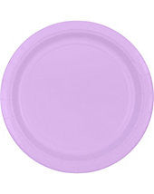 Lavender 7" Paper Plates-20ct