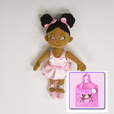 African American Ballerina Pepper &  Bag Combo