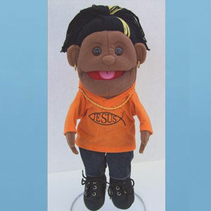Puppet Girl with Orange Jersey