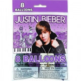 Justin Bieber Mylar Balloon