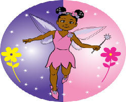 Fairy Princess Mixie Button-1ct
