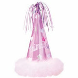 Princess Cone Hat with Maribou Fur-1pk