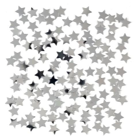 Sliver Star Confetti