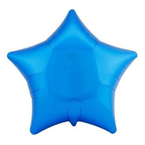 Balloon Star Royal Blue Mylar-1pk