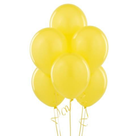 Balloons Yellow Latex-12ct